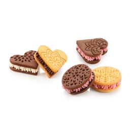 Dekorierstempel für Kekse und Lebkuchen DELÍCIA, Set 4 St.