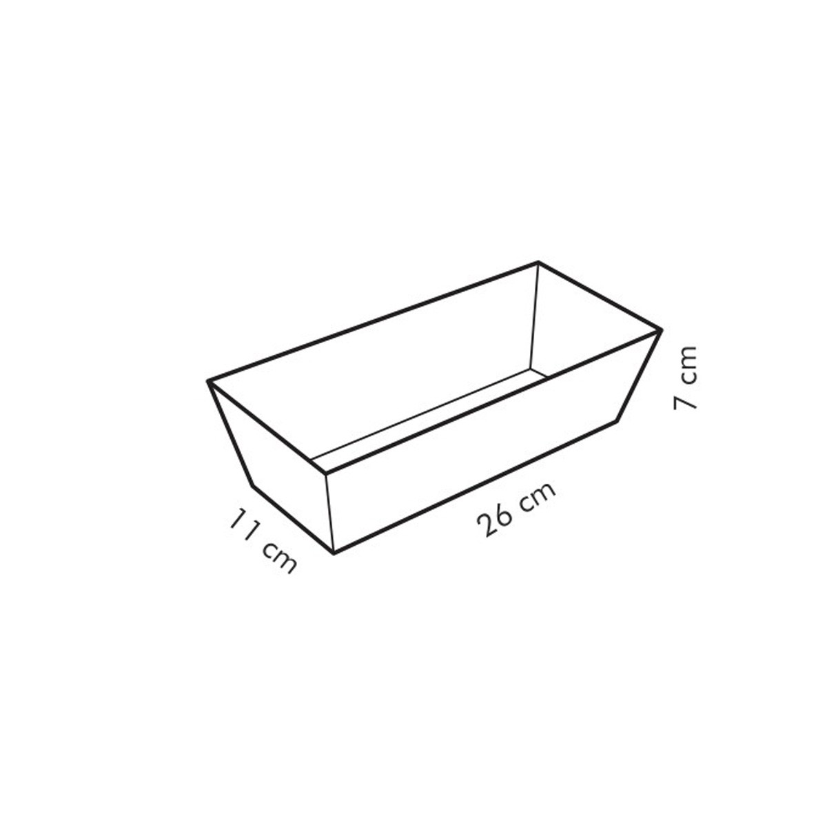 DELÍCIA cipósütő forma 26 x 11 cm termék 2. képe