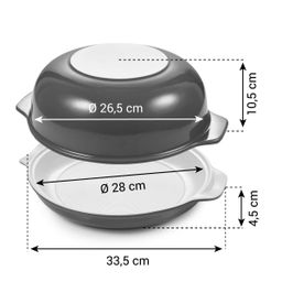 Kép DELÍCIA Kerámia sütőforma kenyérre