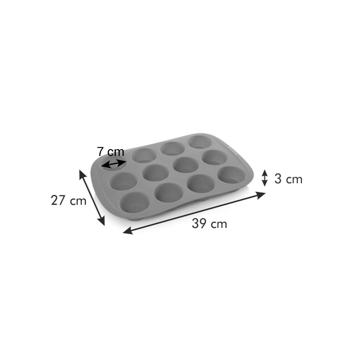 DELÍCIA SiliconPRIME 12-es Muffinforma