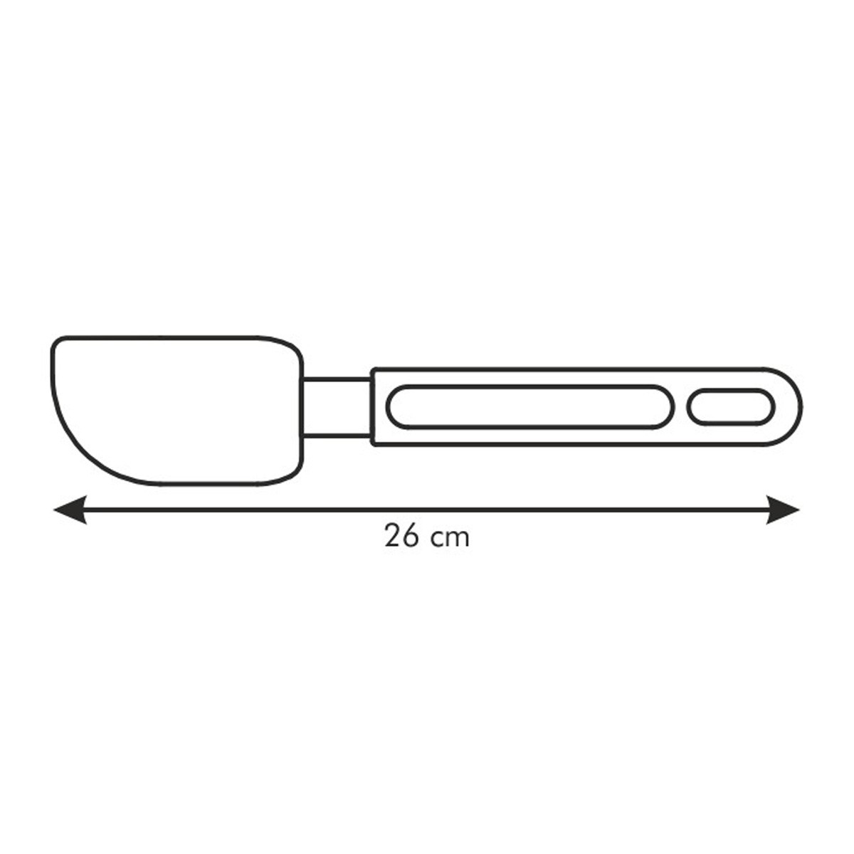 DELÍCIA Szilikon Kenőlapát 25 Cm