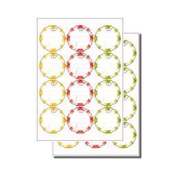 Kép DELLA CASA címke csatos befőttes üvegekhez és palackokhoz, 24 db