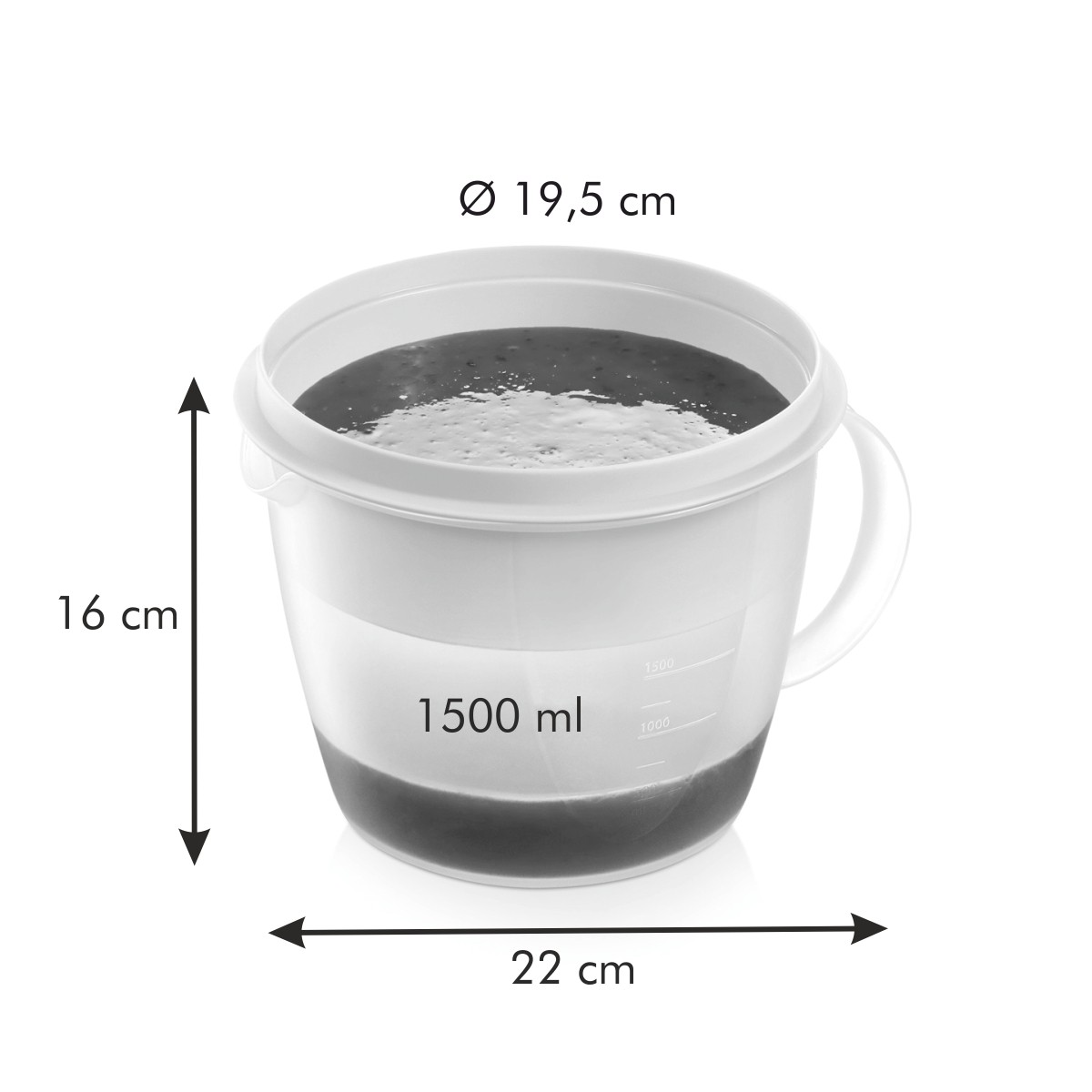 DELLA CASA Szörpkészítő Készlet 1500 Ml