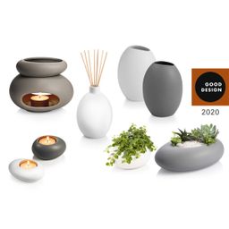 Aroma lamp FANCY HOME, Stones, grigio