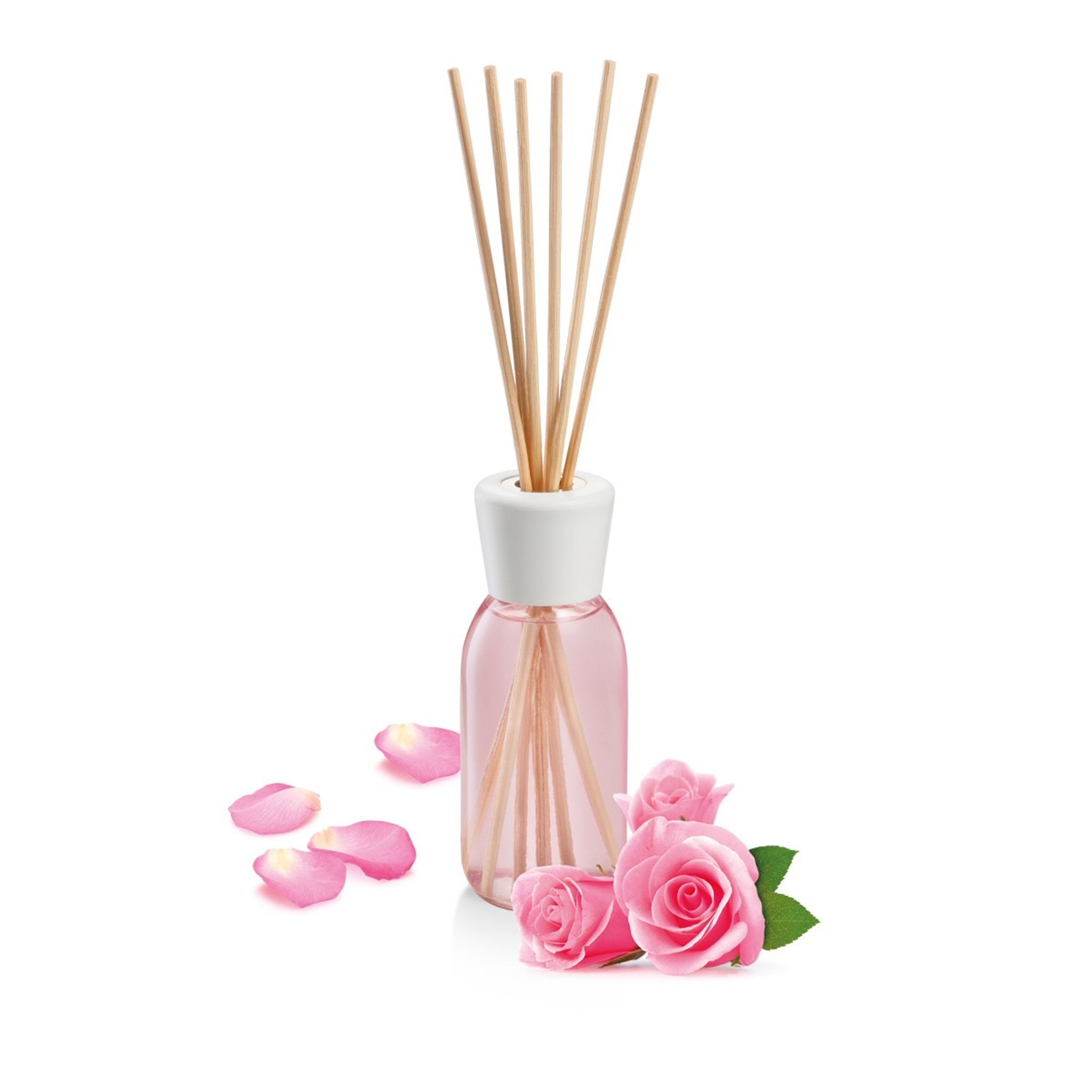 Diffusore di essenza FANCY HOME 120 ml, Boccioli di rosa