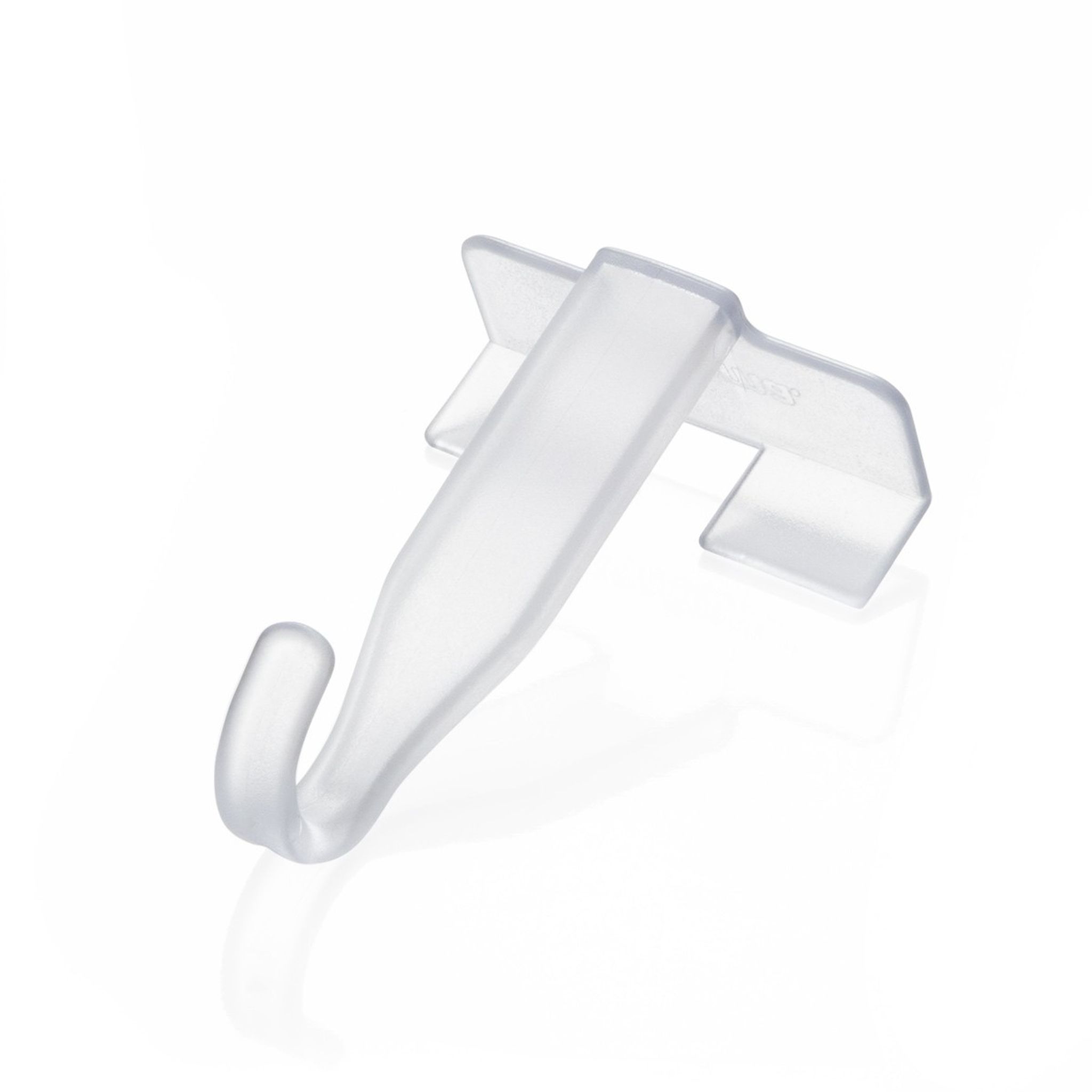 Door hooks FlexiSPACE, 2 pcs, transparent