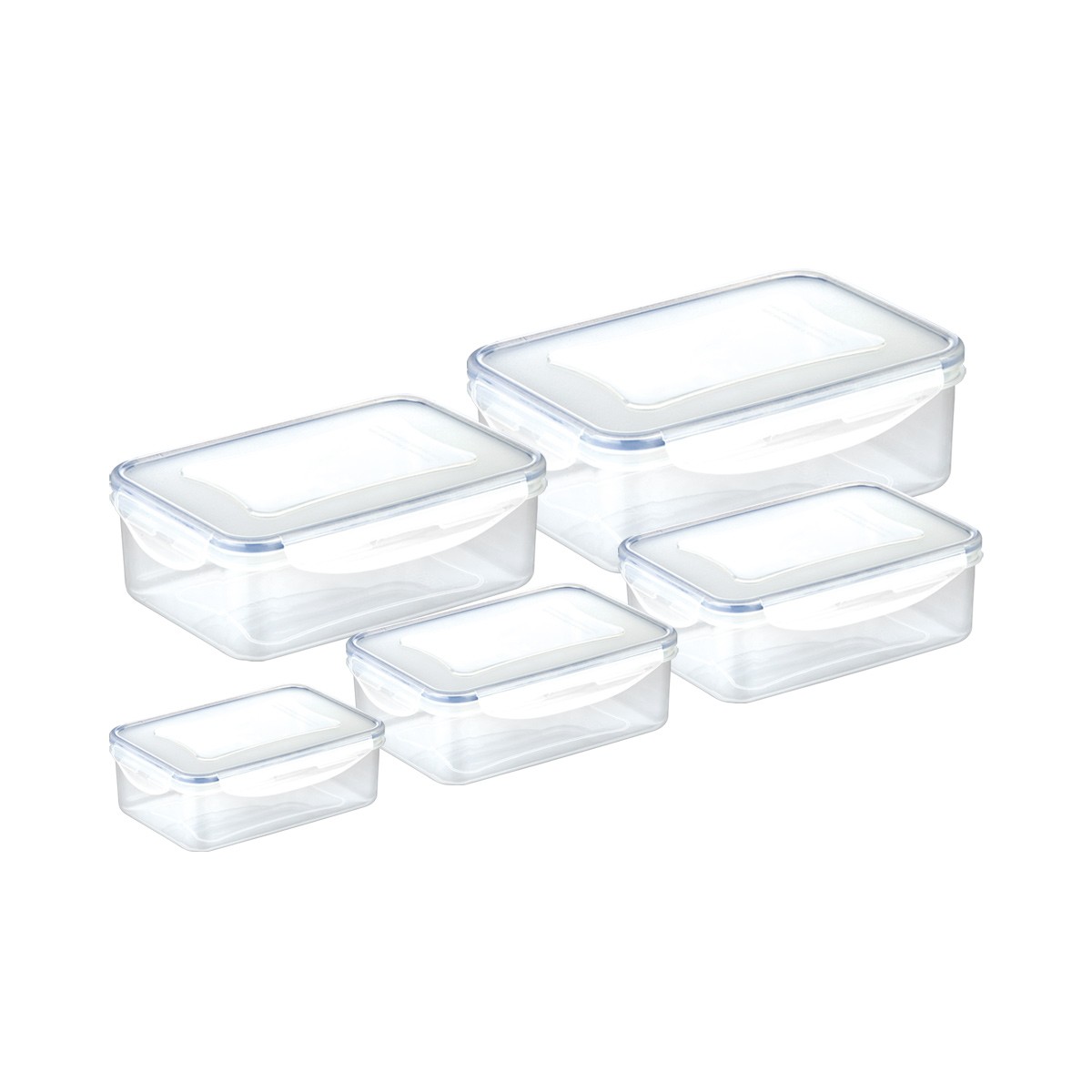 Dose FRESHBOX 5 St., rechteckig