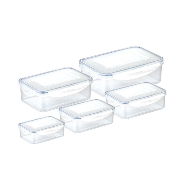Dose FRESHBOX 5 St., rechteckig