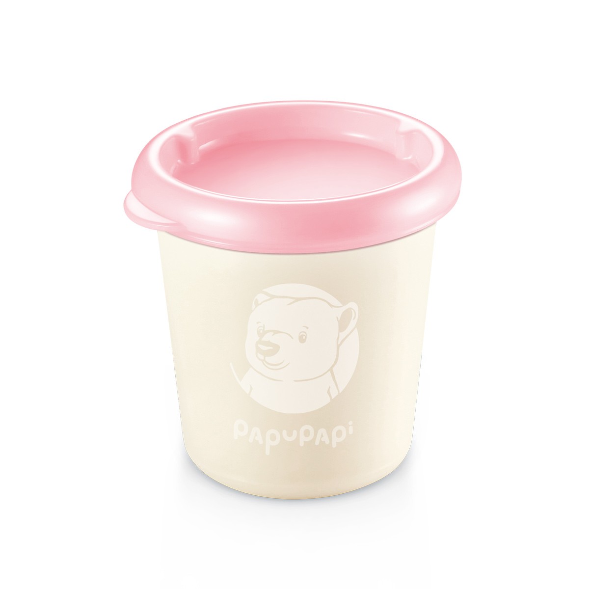 Dose PAPU PAPI 200 ml, 2 St., rosa
