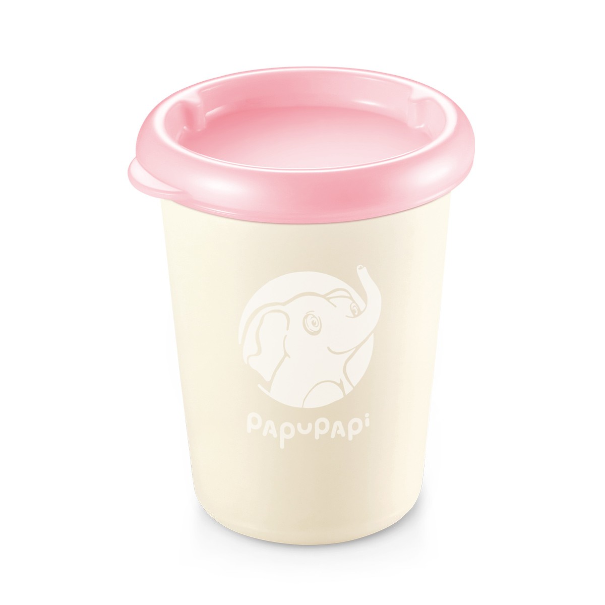Dose PAPU PAPI 250 ml, 2 St., rosa