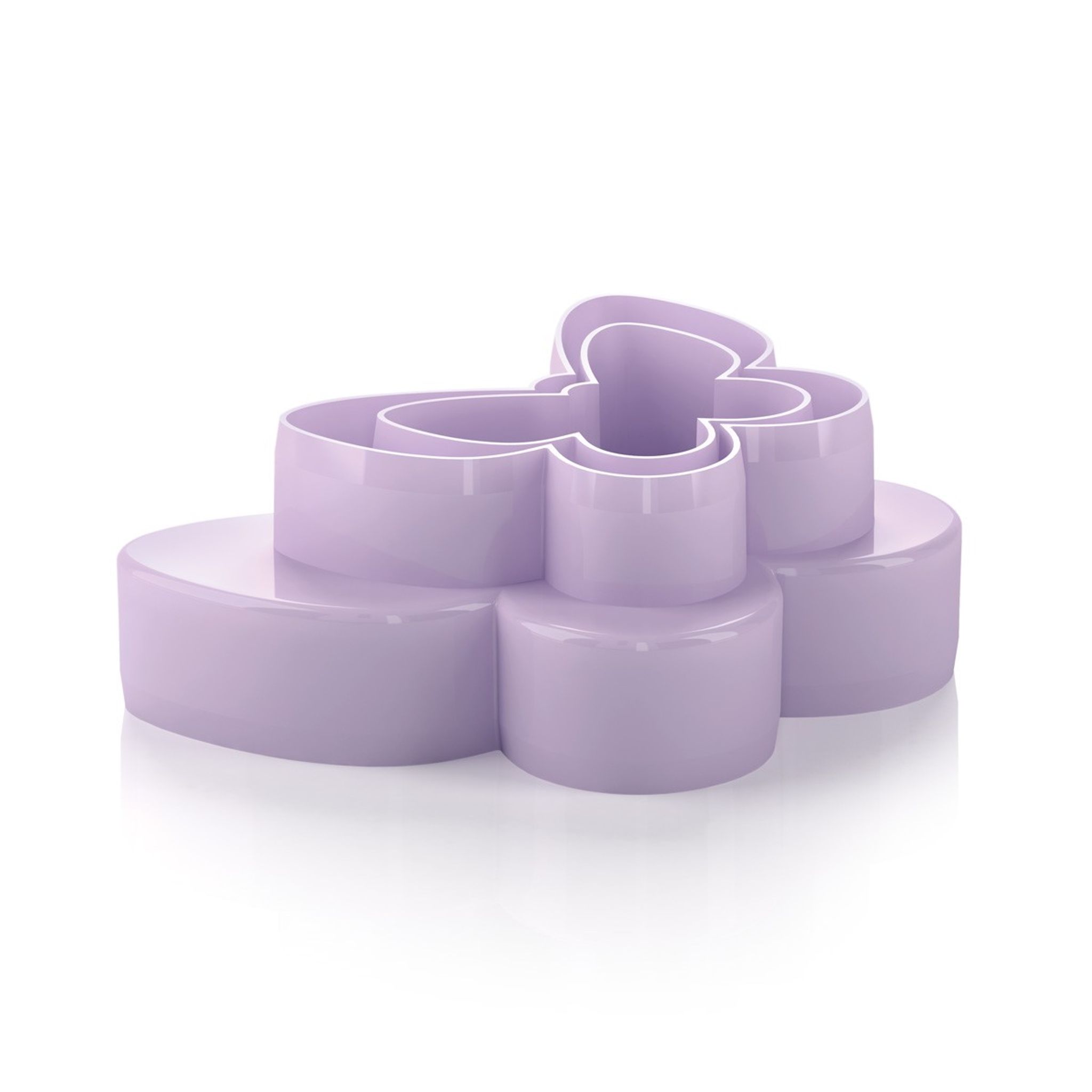 Double-sided cookie cutters butterflies DELÍCIA, 4 sizes