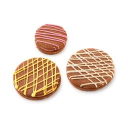 Double-sided cookie cutters circles DELÍCIA, 6 sizes