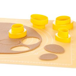 Double-sided cookie cutters eggs DELÍCIA, 8 sizes