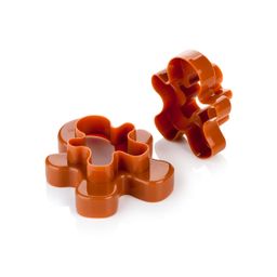 Double-sided cookie cutters figures DELÍCIA, 4 sizes