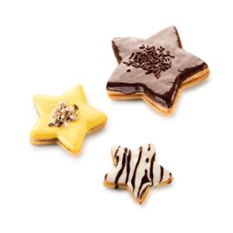 Double-sided cookie cutters stars DELÍCIA, 6 sizes