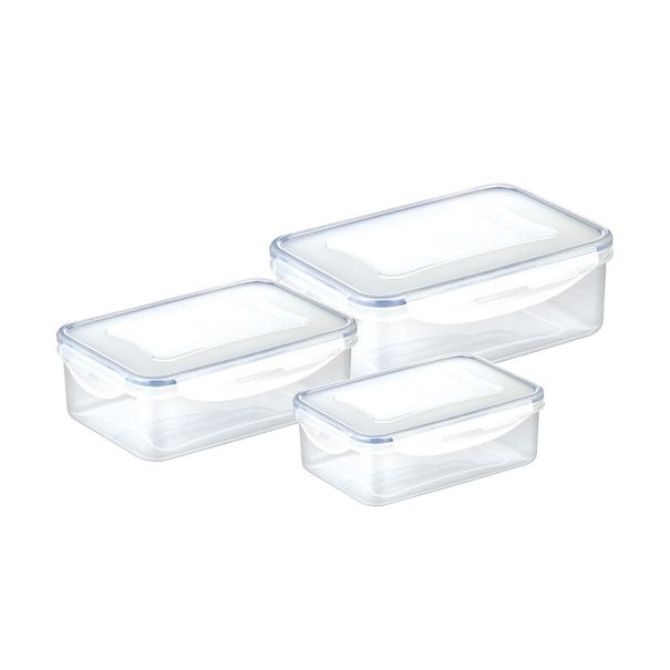 E-shop Dóza FRESHBOX 3ks, 1,0 - 1,5 - 2,5 l, obdĺžníkova