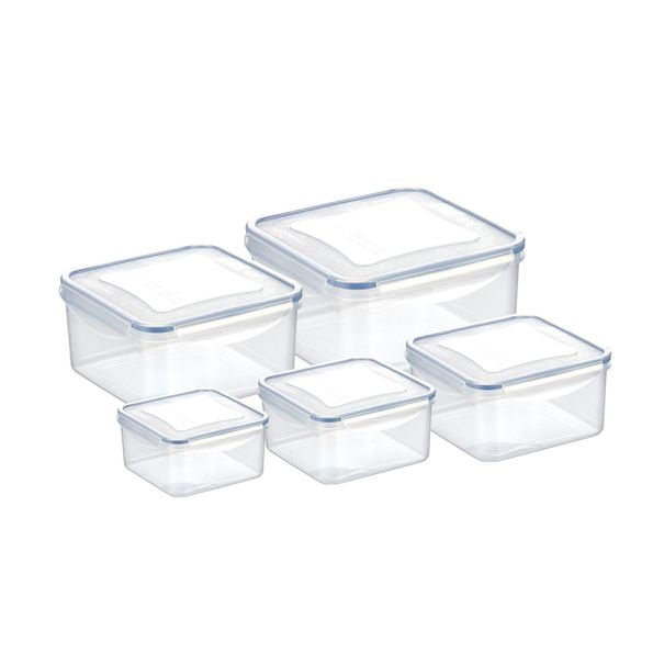 E-shop Dóza FRESHBOX 5 ks, štvorcová