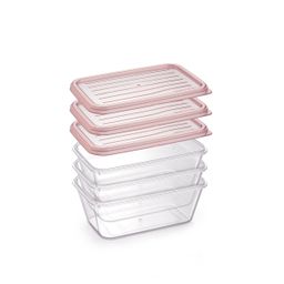 Obrázek Dózy s víkem 4FOOD 0,7 l, 3 ks