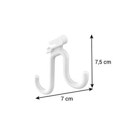 Dress hooks for clothes hangers FANCY HOME, 6 pcs