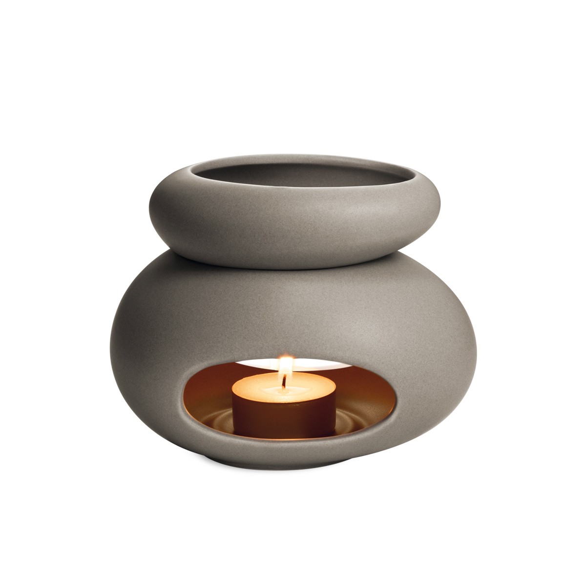 Duftlampe FANCY HOME, Stones, grau