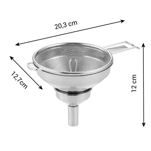 Dvoudílná nálevka GrandCHEF, se sítkem (obrázek 5)