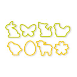 Easter cookie cutters DELÍCIA, 8 pcs