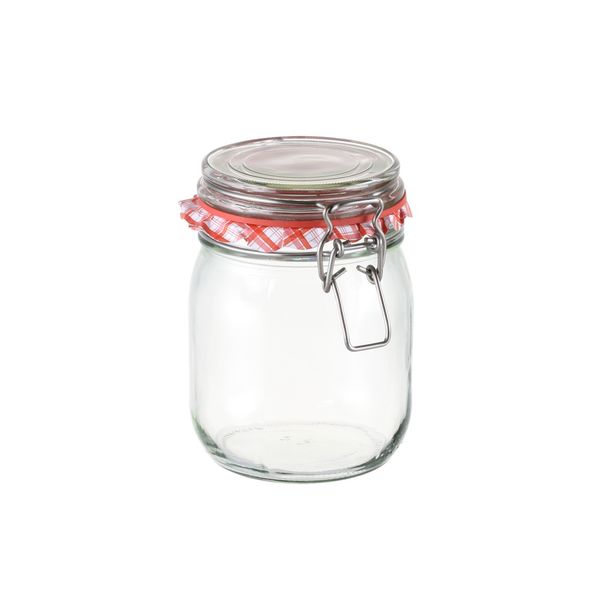 Einkochglas mit Bügelverschluss DELLA CASA 800 ml-image-8195