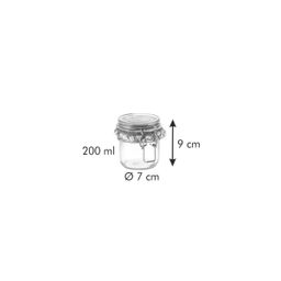 Einkochglas mit Bügelverschluss TESCOMA DELLA CASA 200 ml