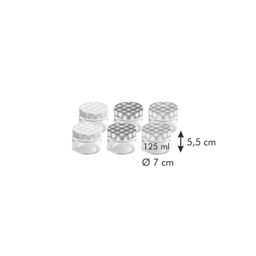 Bild von Einkochgläser DELLA CASA 125 ml, 6 St.