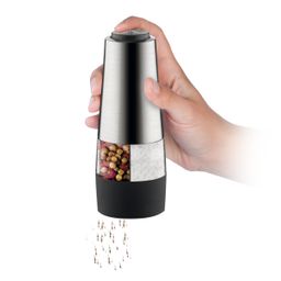 Electric pepper/salt mill PRESIDENT, 2 in 1