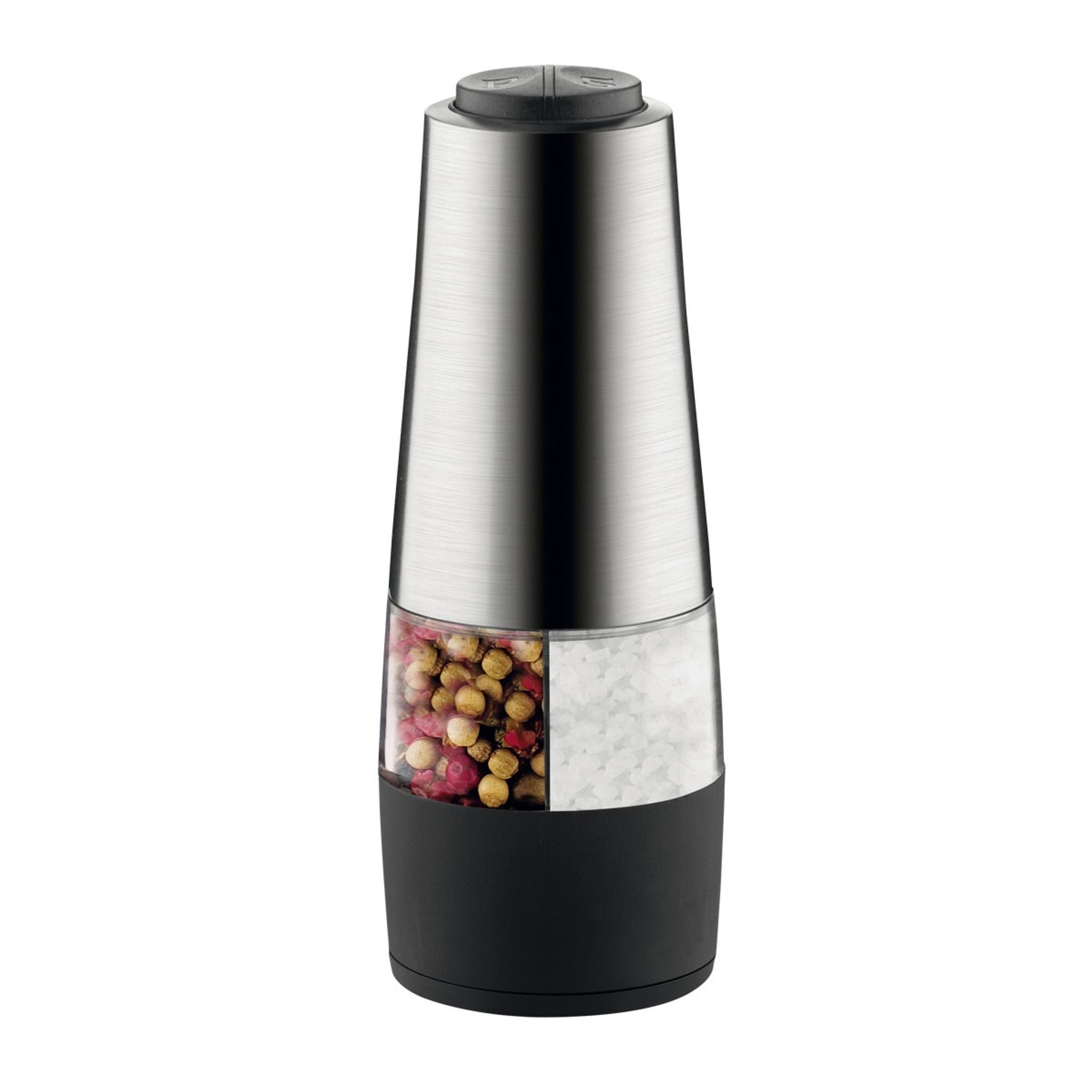 Electric pepper/salt mill PRESIDENT, 2 in 1