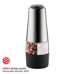 Electric pepper/salt mill PRESIDENT, 2 in 1