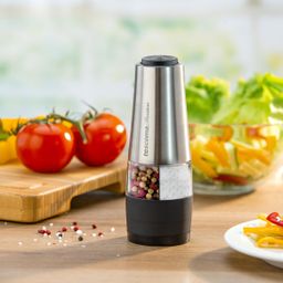 Electric pepper/salt mill PRESIDENT, 2 in 1