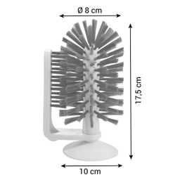 Escova para lavar copos CLEAN KIT, com ventosas