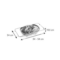 Extendible draining basket GrandCHEF 34x24 cm