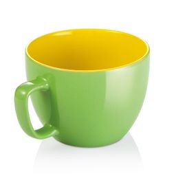 Extra large mug CREMA SHINE, green
