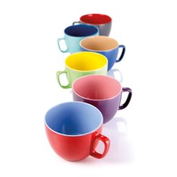 Extra large mug CREMA SHINE, red