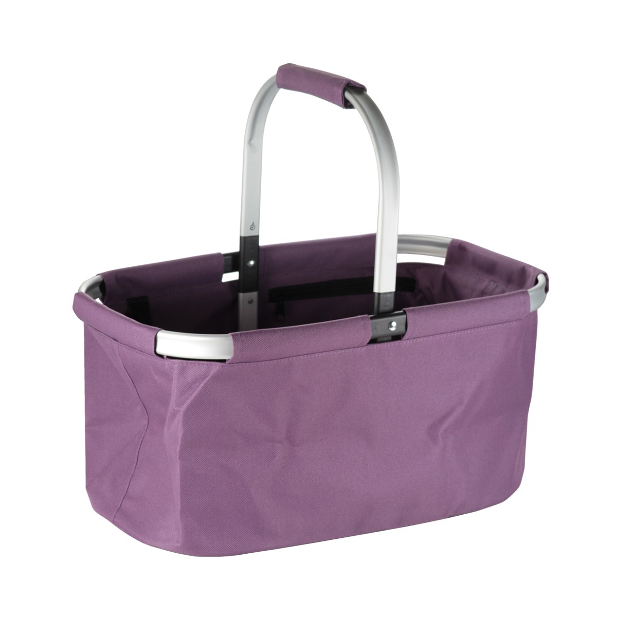 Faltbarer Einkaufskorb SHOP!, violett
