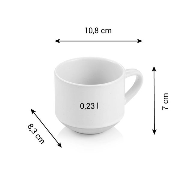 Filiżanka do cappuccino TAVERNE, cream (zdjęcie 3)
