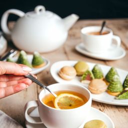 Obraz Filiżanka do espresso FANCY HOME Stone, ze spodkiem