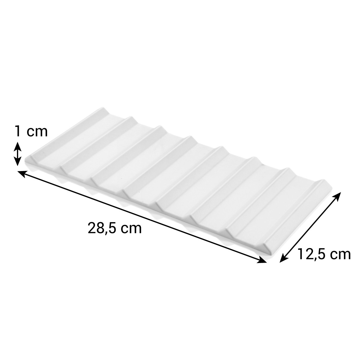 FlexiSPACE Tartó Italos Palackokra és Dobozokra 284 X 125 Mm