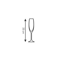 Flute Champagne Sommelier UNO VINO 210 ml, 6 pz