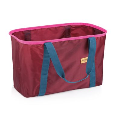 Folding shopping basket Click SHOP!, wine