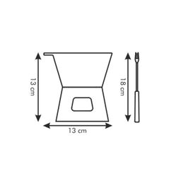 Immagine di Fondue per cioccolato GUSTITO, per 4 persone