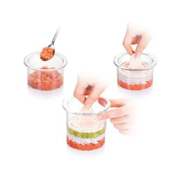 Food shaping moulds PRESTO FoodStyle, circles, 3 pcs
