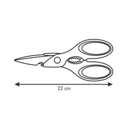 Forbici multiuso PRESTO, 22 cm