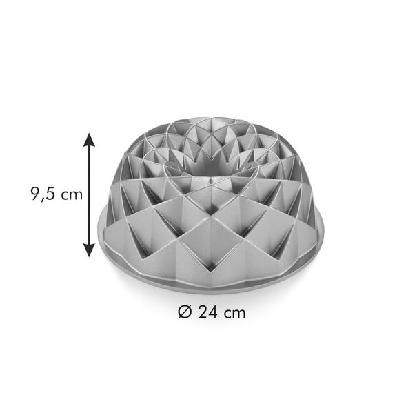 Forma bábovka vysoká DELÍCIA ø 24 cm, diamant (obrázek 5)