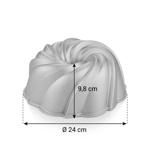 Forma bábovka vysoká DELÍCIA ø 24 cm, větrník (obrázek 7)