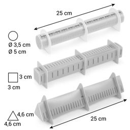 Forma biscotti DELÍCIA, 3 pz