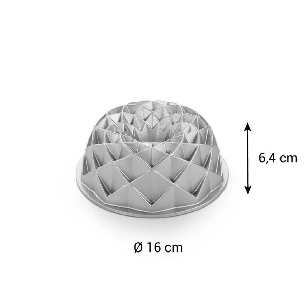 Forma na babkę DELÍCIA ø 16 cm, diament (zdjęcie 4)